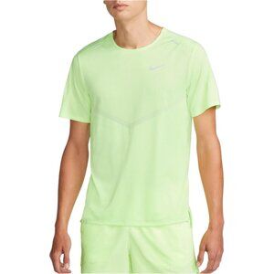 Nike Mens Dri-FIT Rise 365 Running Shirt Neon Hi Viz Reflective Size M XL CZ91